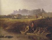 William henry hunt View of Windsor Castle (mk47) oil on canvas